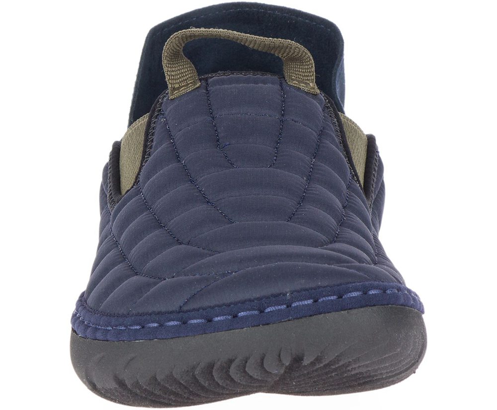 Merrell Barefoot Sko Herre - Hut Moc - Mørkeblå - KZP310865